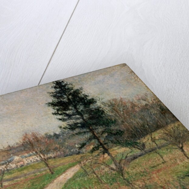 The Chateau at Busagny, Osny, 1884 by Camille Pissarro