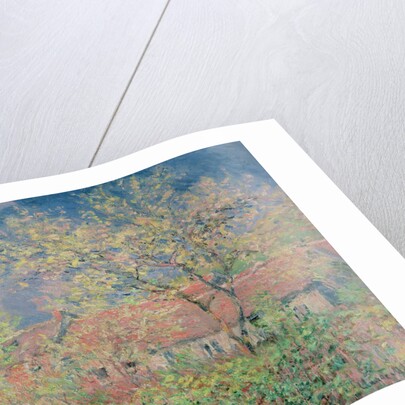 Springtime at Giverny, c.1880 by Claude Monet