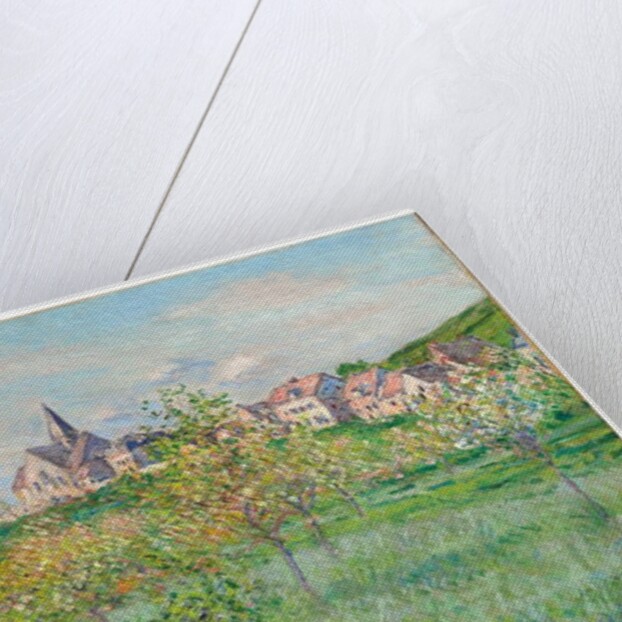 Printemps à Giverny, effet d'après-midi, 1885 by Claude Monet