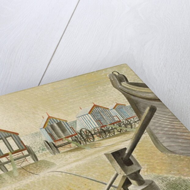 Aldeburgh Bathing Machines, 1938 by Eric Ravilious