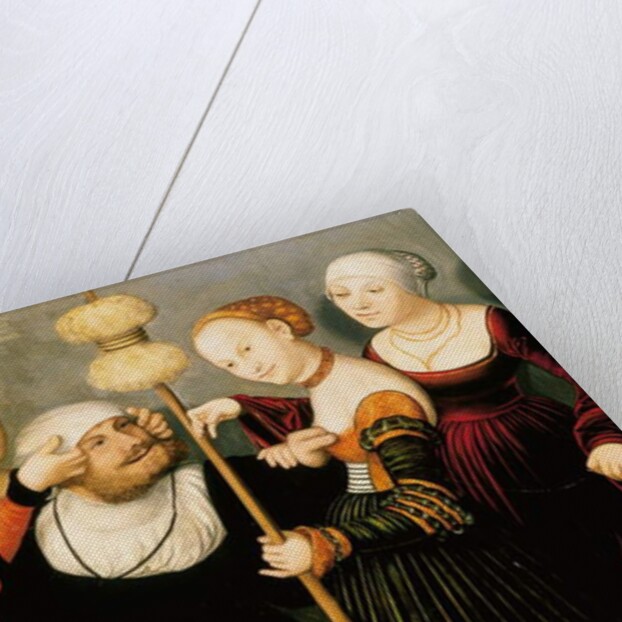 Hercules at the court of Omphale, 1533 by Lucas the Elder Cranach