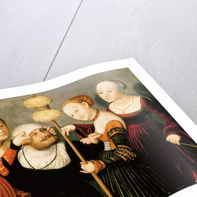 Hercules at the court of Omphale, 1533 by Lucas the Elder Cranach