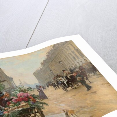 Rue Royale, Paris, 1898 by Louis de Schryver
