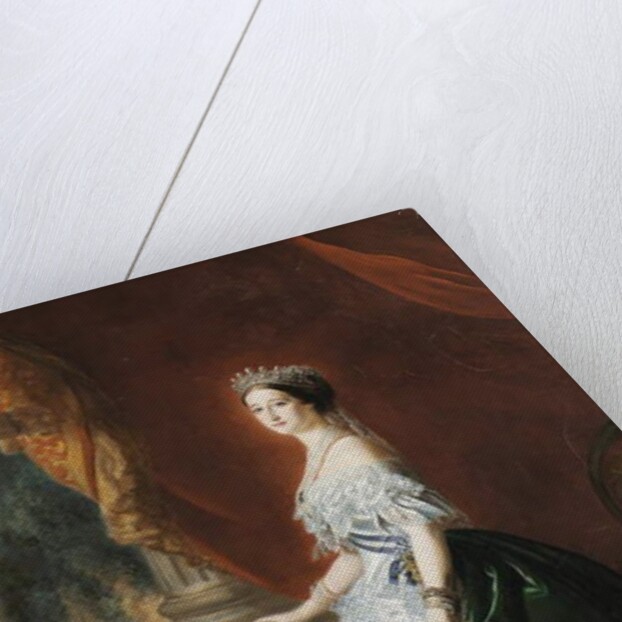 Full-length portrait of Empress Eugénie by Franz Xaver Winterhalter