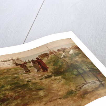 Ojibwe Encampment by Eastman Johnson