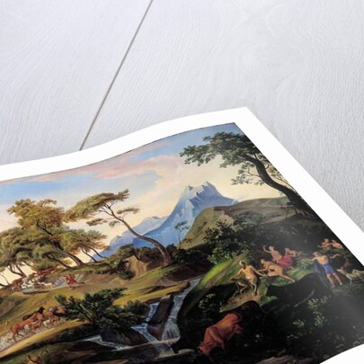 Apollo Among the Shepherds by Joseph Anton & Studio (manner of) Koch