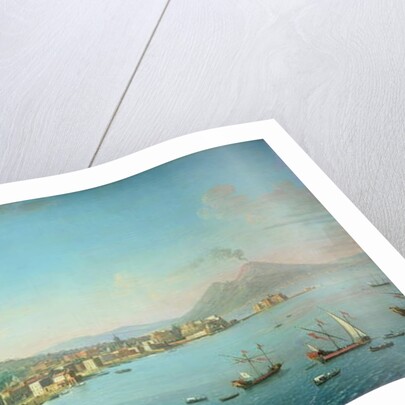 Naples from the Bay, with Mt. Vesuvius in the Background by Antonio Joli