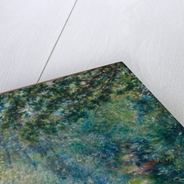 Trail in the woods, c.1874-77 by Pierre Auguste Renoir