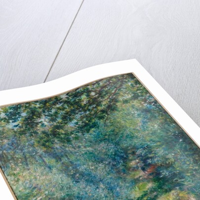 Trail in the woods, c.1874-77 by Pierre Auguste Renoir