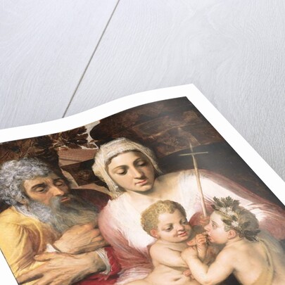 The Holy Family with Saint John the Baptist, 1546 by Frans Floris