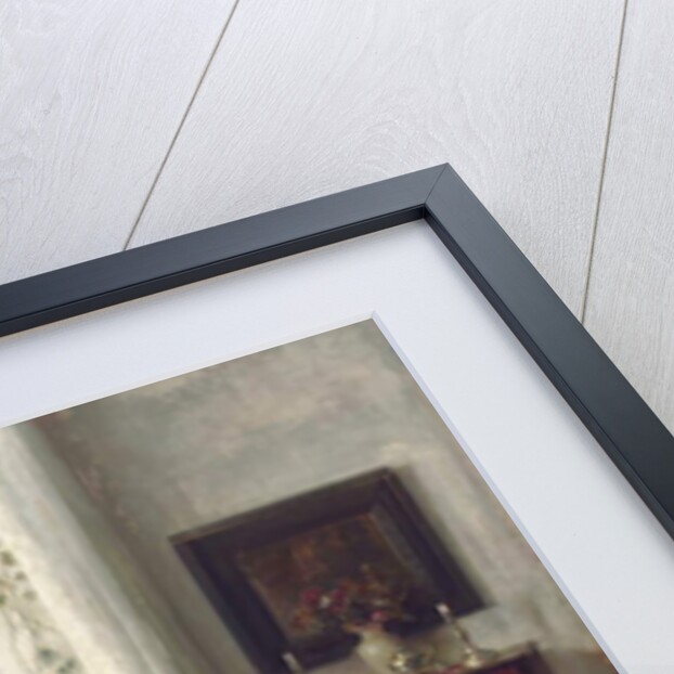 A Mother and Child in an Interior by Carl Holsoe