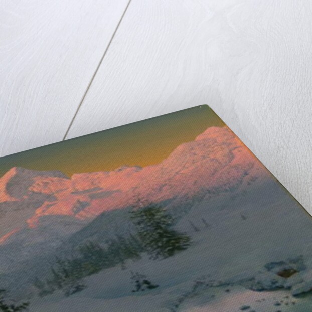 At the Foot of the Garmisch Mountains, Bavaria, 1922 by Ivan Fedorovich Choultse