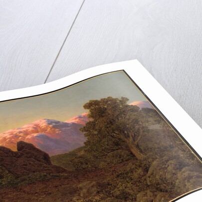 Sunrise over the Mountain by Ivan Fedorovich Choultse