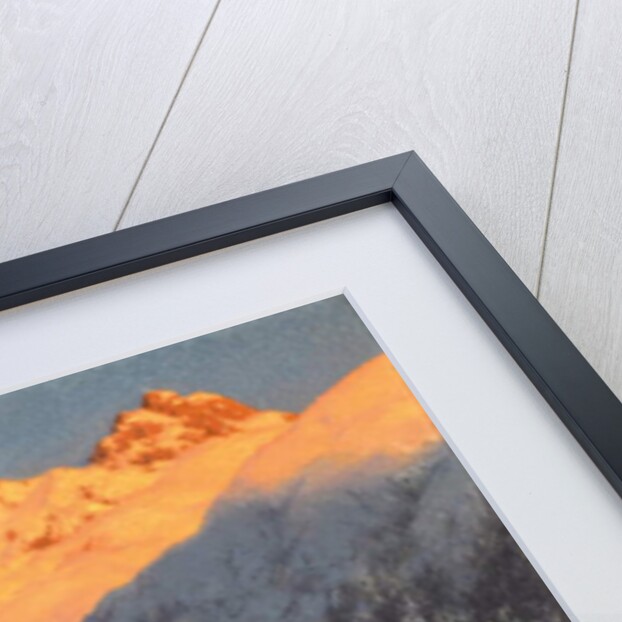 Evening on the mountain, Haute-Savoie by Ivan Fedorovich Choultse