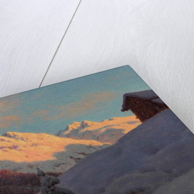 Peaks in the Engadine by Ivan Fedorovich Choultse