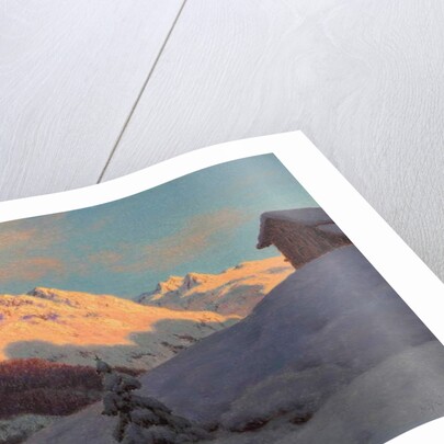 Peaks in the Engadine by Ivan Fedorovich Choultse