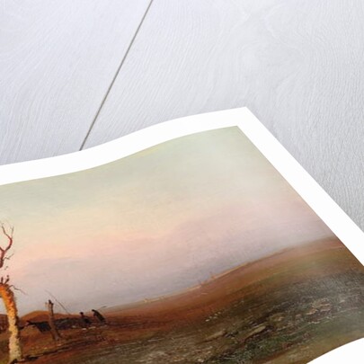 Early evening by Arkhip Ivanovich Kuindzhi