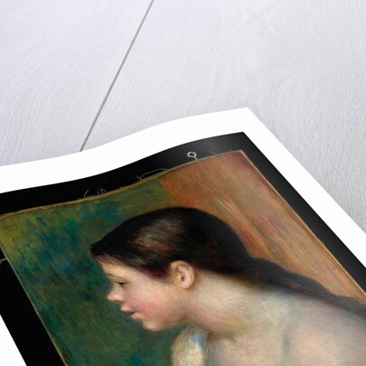 Head of a young girl, 1882 by Pierre Auguste Renoir