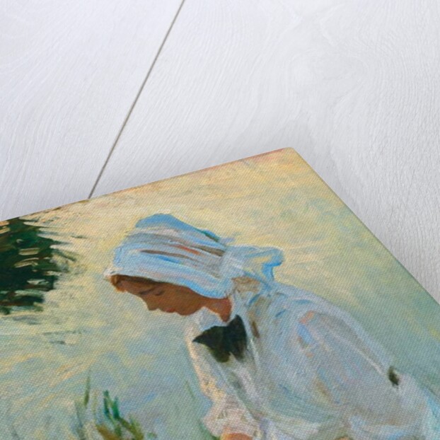 Girl reading by a stream, c.1888 by John Singer Sargent