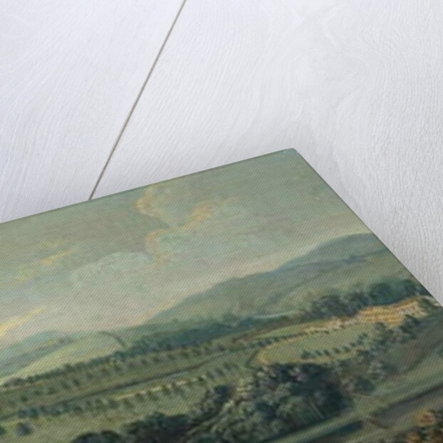 A view of Gisburne Park, Yorkshire, and the park by Robert Griffier