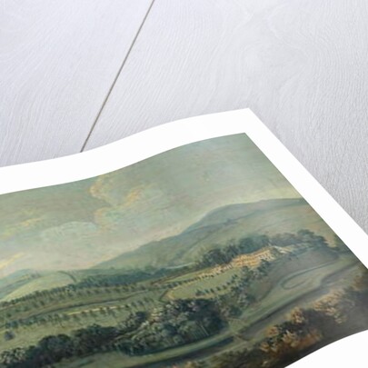 A view of Gisburne Park, Yorkshire, and the park by Robert Griffier