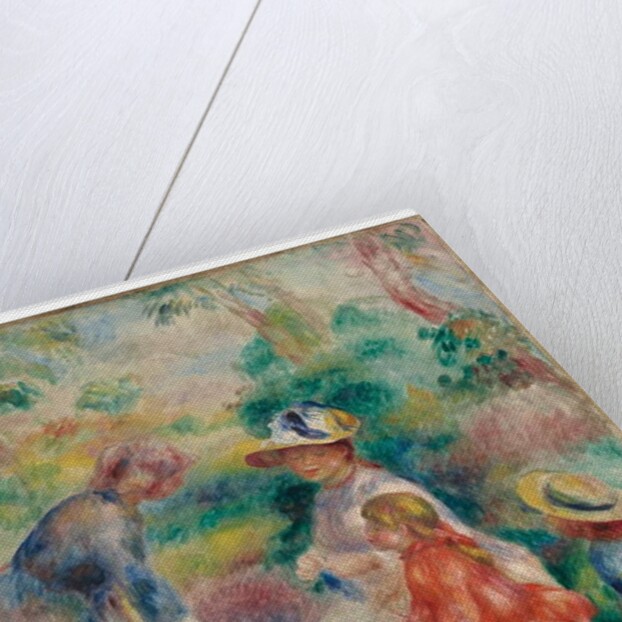 The apple seller, 1890 by Pierre Auguste Renoir