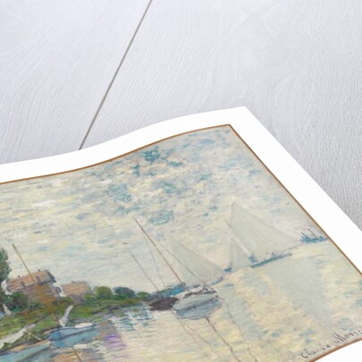 Au Petit-Gennevilliers, 1874 by Claude Monet