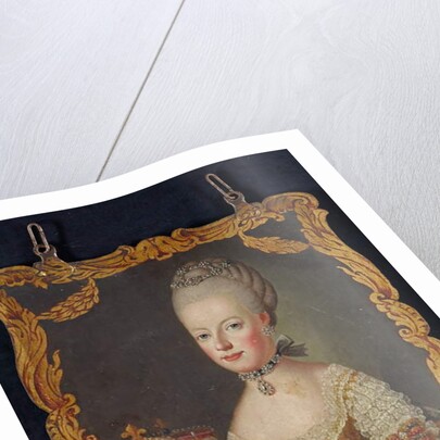 Marie Antoinette sign, after 1774 by European School