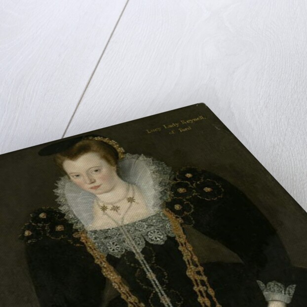 Portrait of Lucy, Lady Reynell of Ford by Marcus the Younger (circle of) Gheeraerts