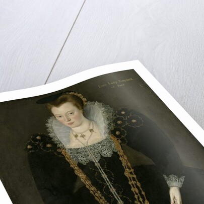 Portrait of Lucy, Lady Reynell of Ford by Marcus the Younger (circle of) Gheeraerts