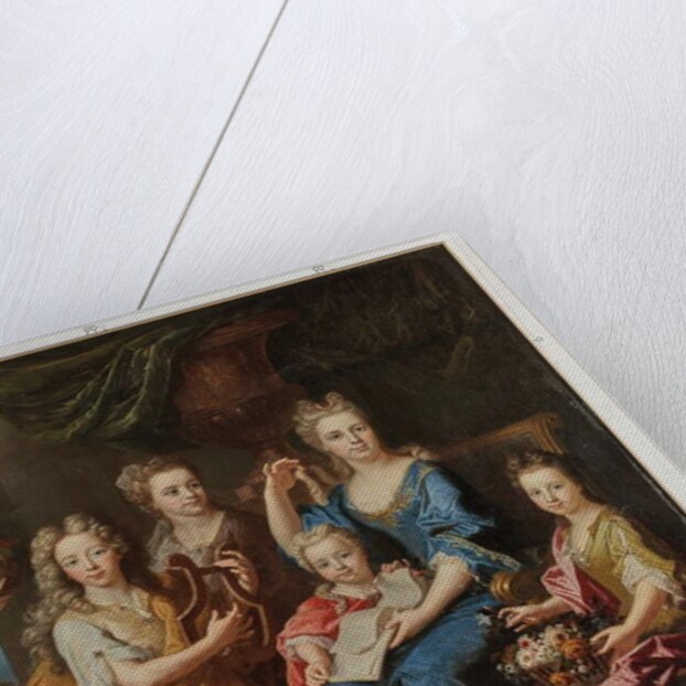 Portrait of the children of M. Bouette de Blémur, 1703 by Hyacinthe Francois Rigaud