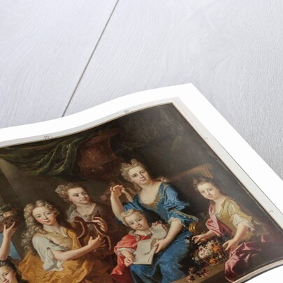 Portrait of the children of M. Bouette de Blémur, 1703 by Hyacinthe Francois Rigaud