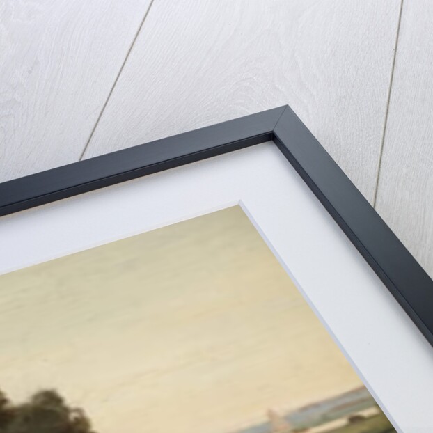 Bij den Dijk; farmhouse near the river IJssel, 1935 by Cornelis Vreedenburgh