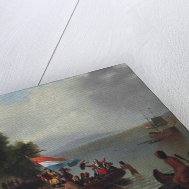 Landing of Henry Hudson, 1609, at Verplanck Point, New York, 1835 by Robert Walter Weir