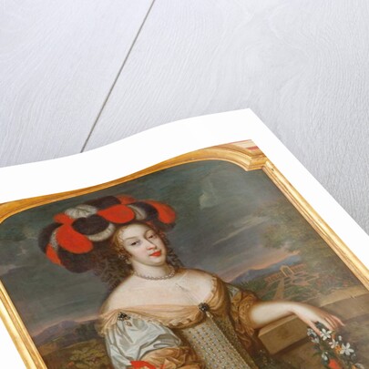 Portrait of Anne Marie Louise d'Orléans, called La Grande Mademoiselle by Louis Ferdinand Elle