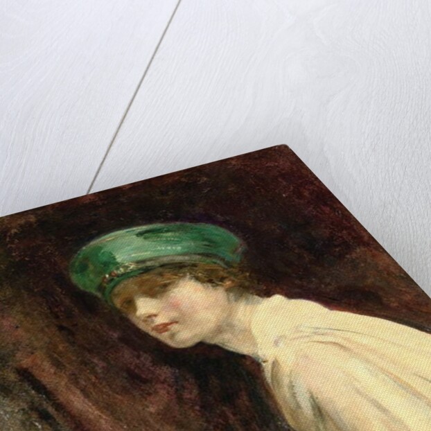 The Green Hat, a portrait of Mrs Claude Johnson, 1918 by Ambrose McEvoy