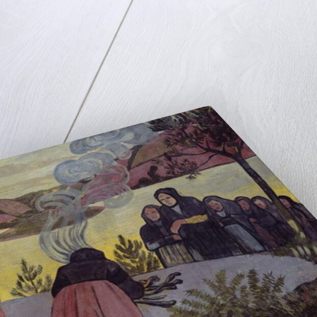 Le feu dehors ou Les Mammau, 1893 by Paul Serusier