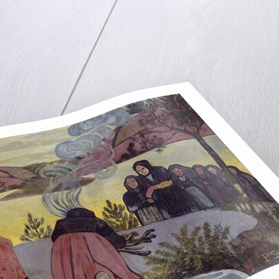 Le feu dehors ou Les Mammau, 1893 by Paul Serusier