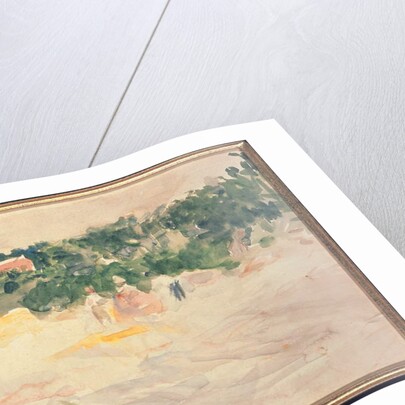 La moisson à Bougival, 1882 by Berthe Morisot