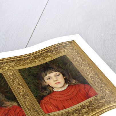Portraits of Alice Mildred and Winifred Julia Spencer Stanhope, 1884 by Evelyn De Morgan