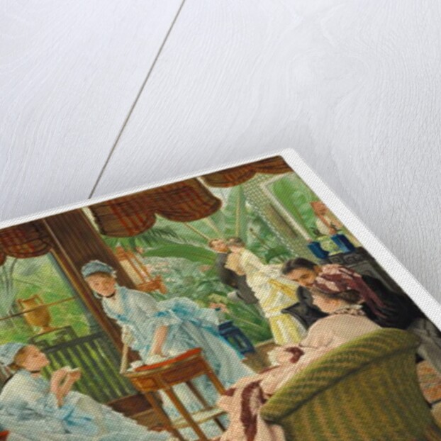 In the Conservatory by James Jacques Joseph Tissot