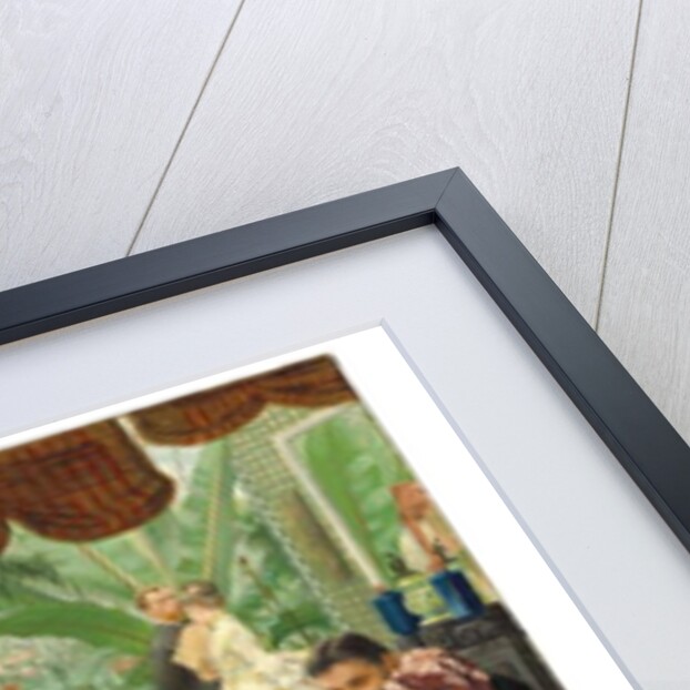 In the Conservatory by James Jacques Joseph Tissot