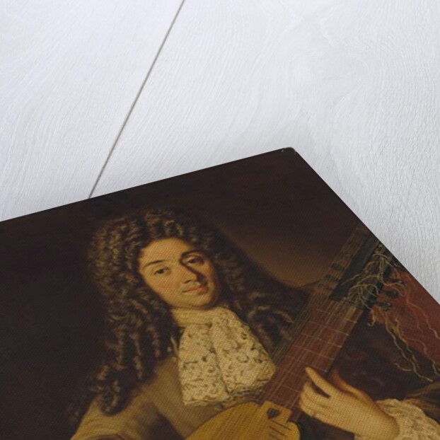 Portrait of a musician, probably Petruccio by Neapolitan School