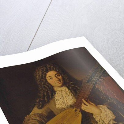 Portrait of a musician, probably Petruccio by Neapolitan School