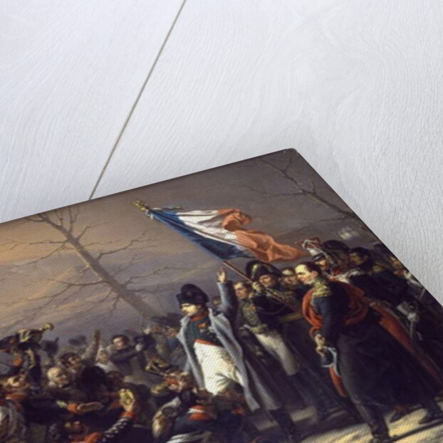 Napoleon returning from Elba by Charles Auguste Steuben