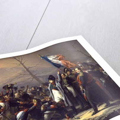 Napoleon returning from Elba by Charles Auguste Steuben