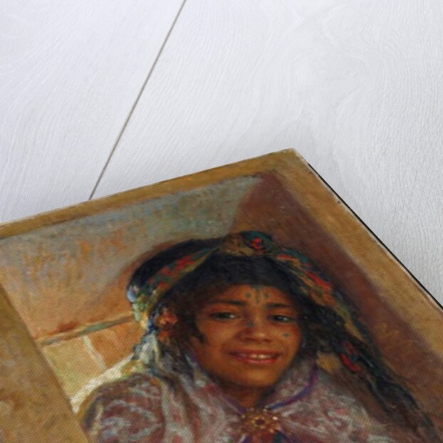 Girl at the window, 1906 by Alphonse Etienne Dinet