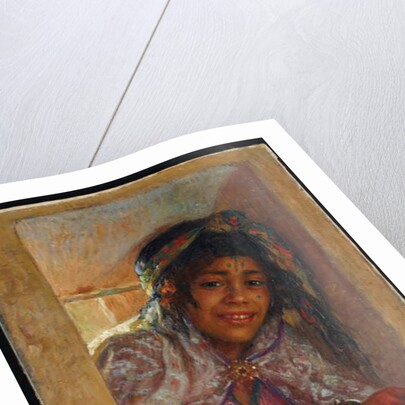 Girl at the window, 1906 by Alphonse Etienne Dinet