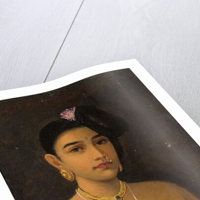 Maliyali Beauty by Raja Ravi Varma