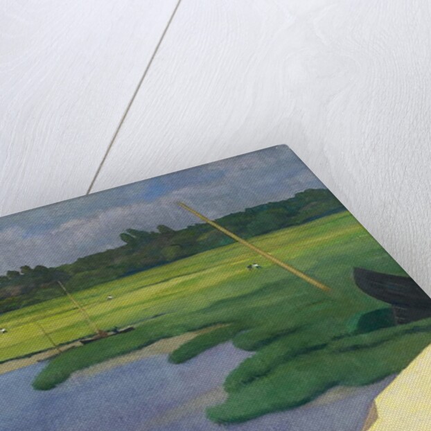 Quai de Berville, 1918 by Felix Edouard Vallotton